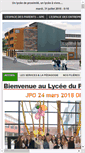 Mobile Screenshot of lycee-paysdeconde.fr